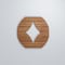 Ekena Millwork Small Gresham Decorative Fretwork Wood Wall Panels, Walnut, 11 3/8"W x 11 3/8"H x 3/8"T WALW12X12X0375GSHWA - alternate 3